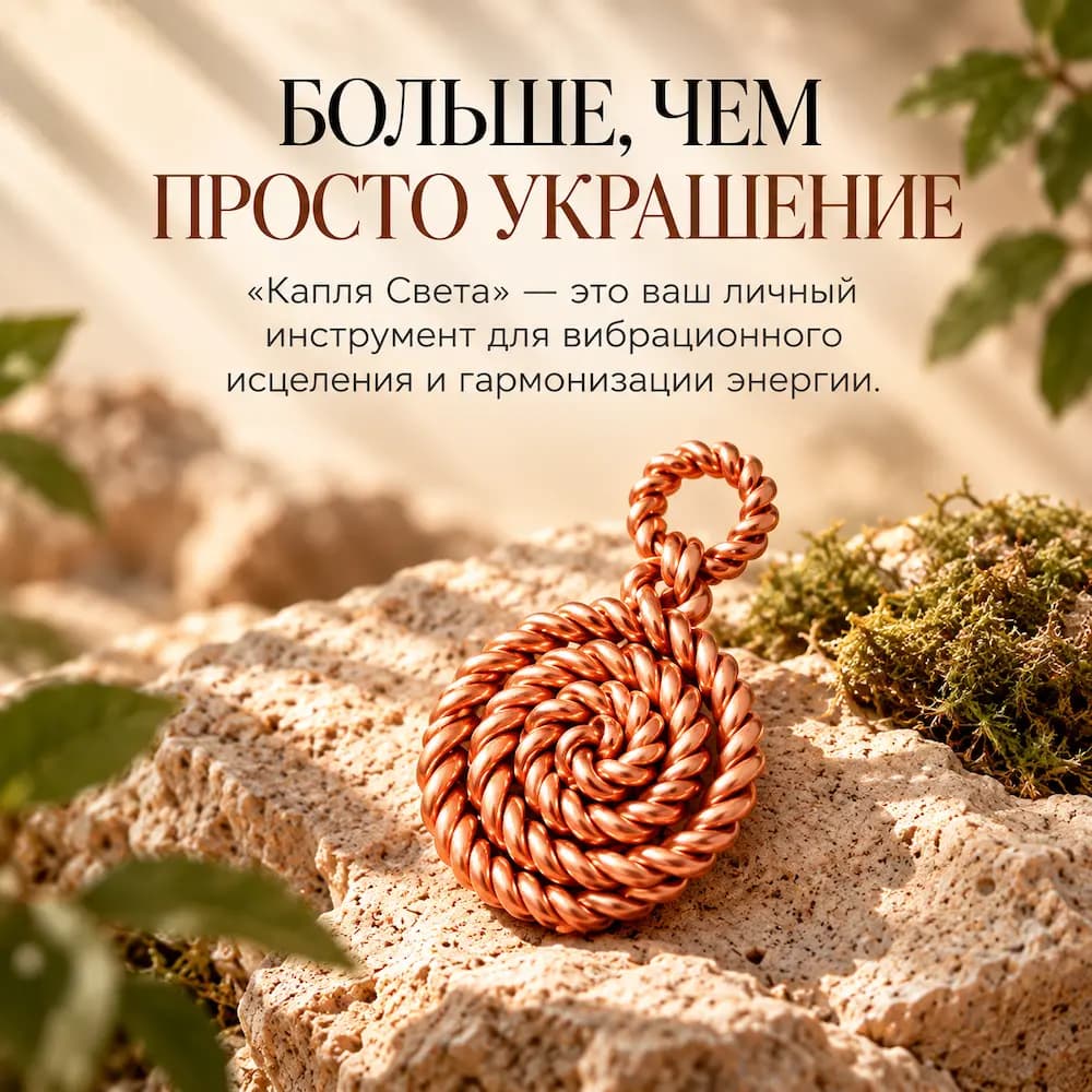 Кулон "Капля Света"