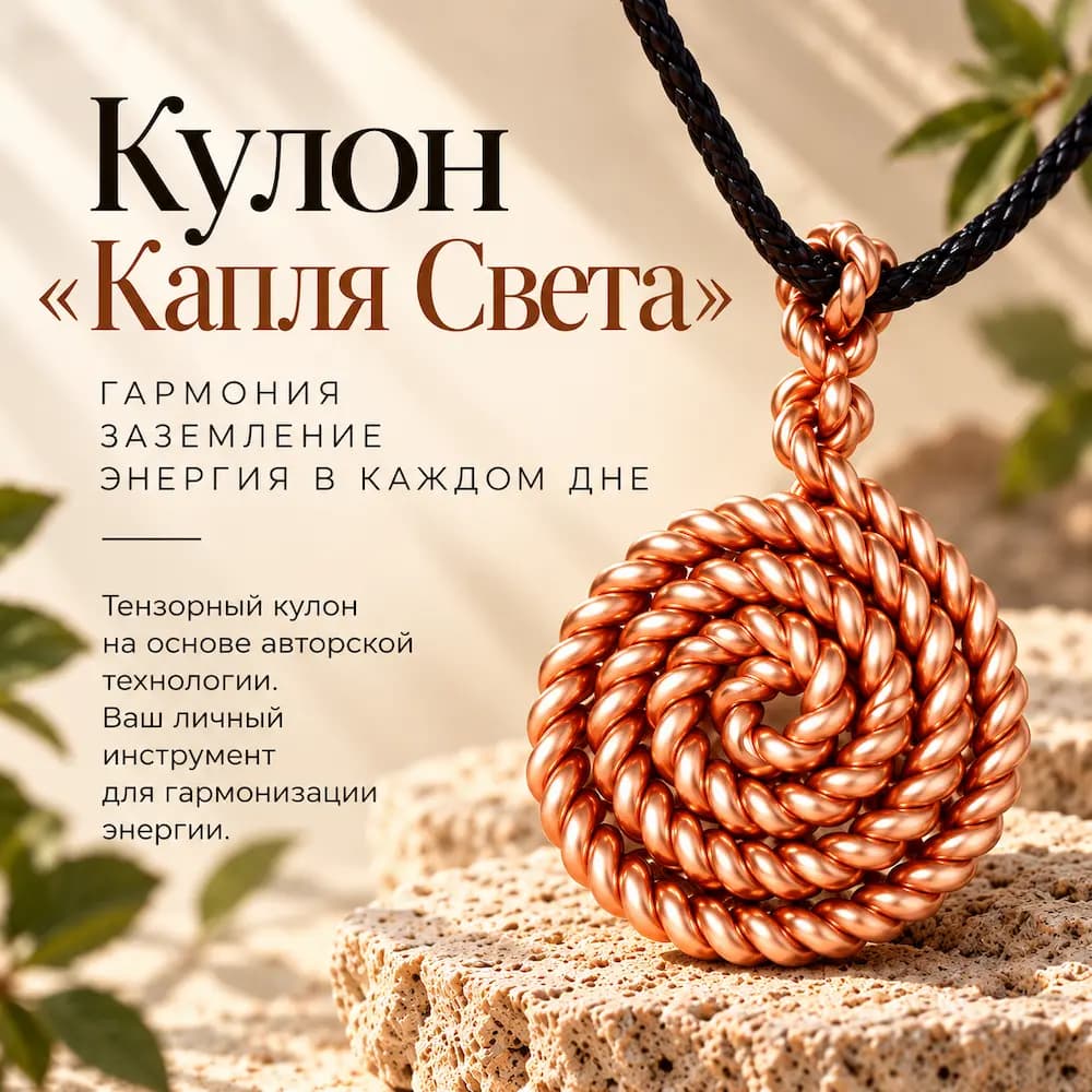 Кулон "Капля Света"